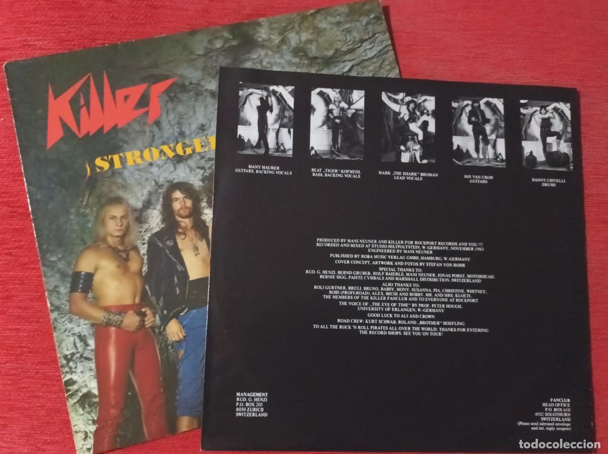 Discos de vinilo: KILLER - STRONGER THAN EVER - LP - Foto 3
