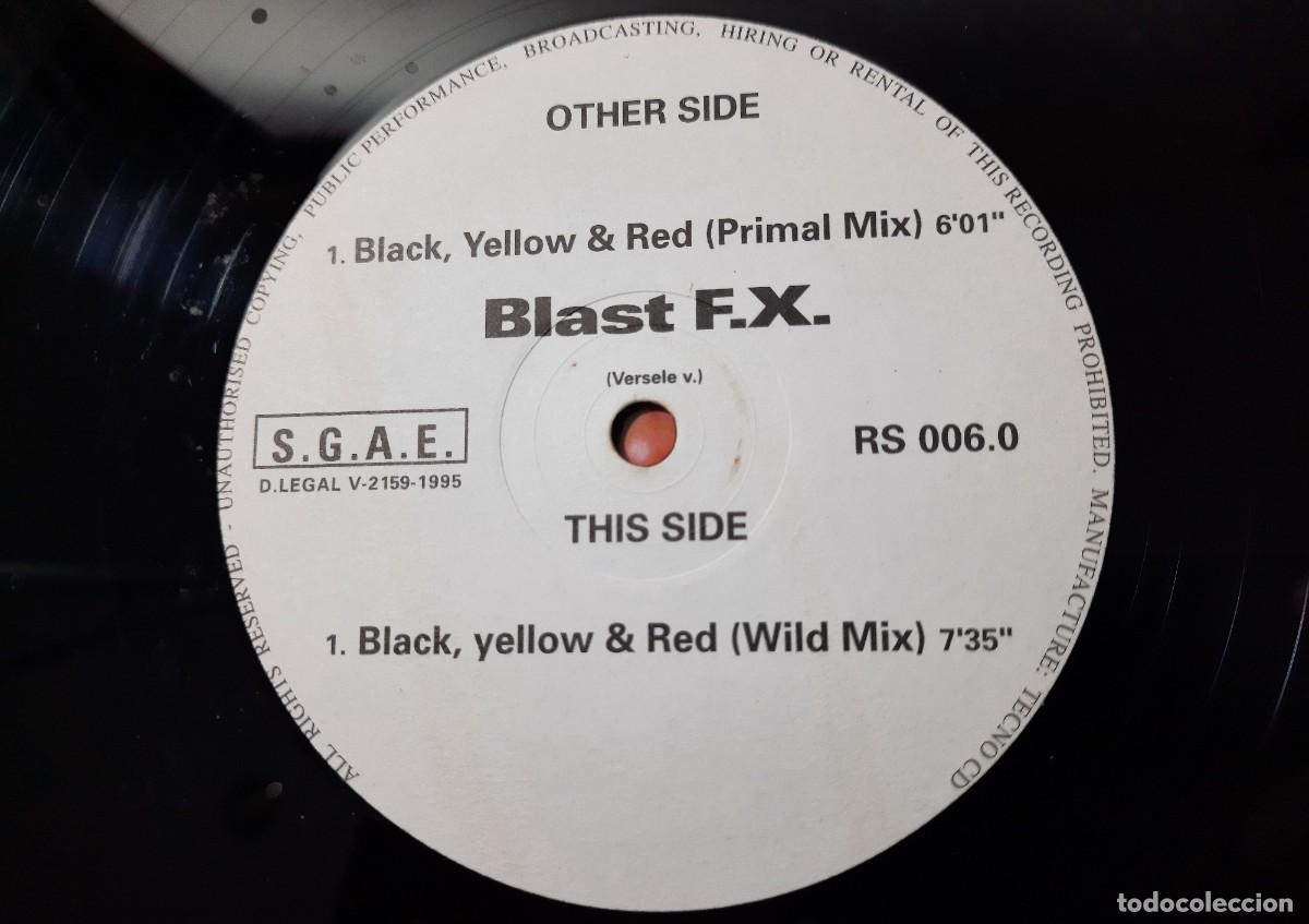 Discos de vinilo: Blast F. X. &lrm;&ndash; Black, yellow & red - Foto 3
