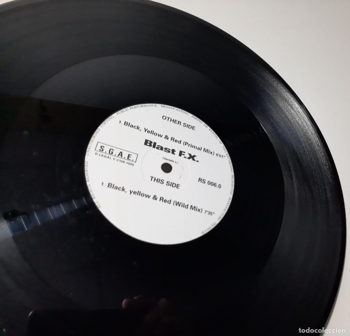 Discos de vinilo: Blast F. X. &lrm;&ndash; Black, yellow & red - Foto 5