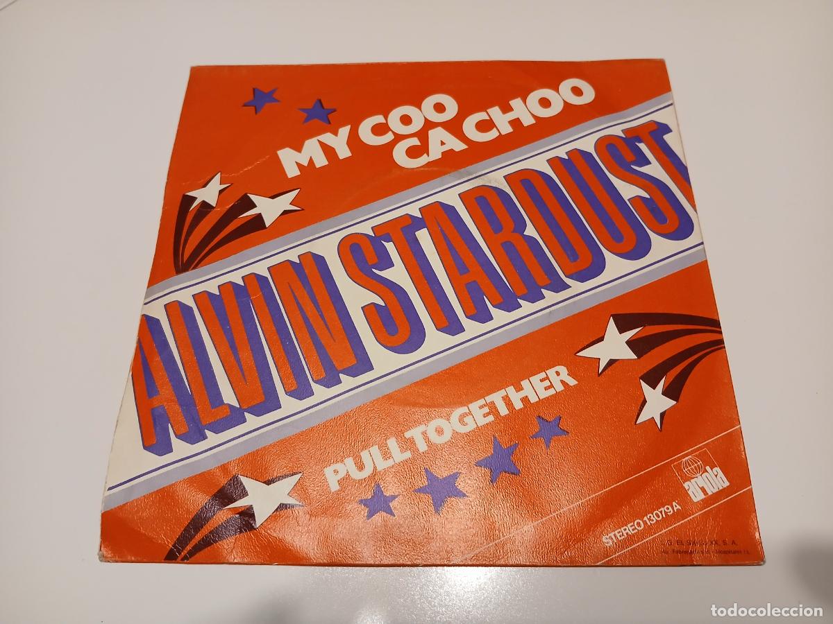 Discos de vinilo: Single de Alvin Stardust -My coo ca choo- (1973) - Foto 5