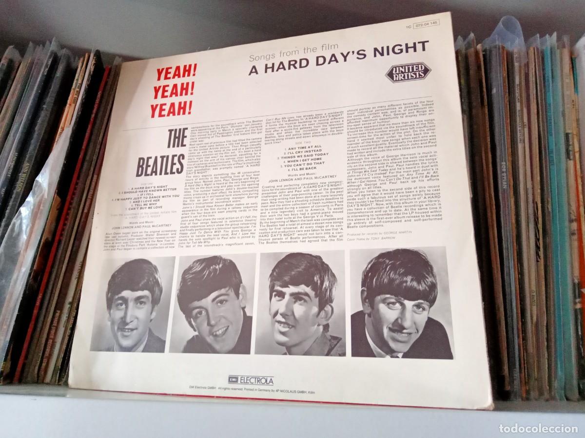 Discos de vinilo: The Beatles &lrm;&ndash; Yeah! Yeah! Yeah! (A Hard Days Night) - lp - Foto 2