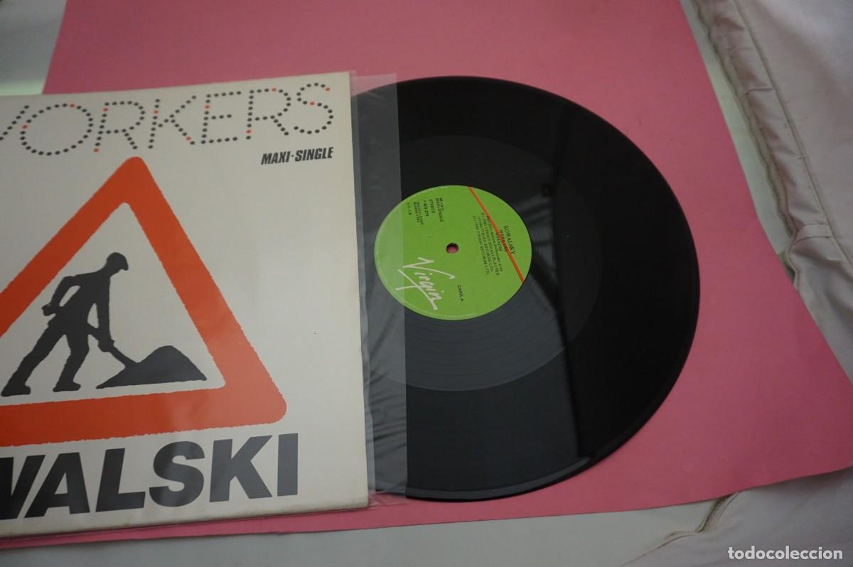 Discos de vinilo: MAXI SINGLE - KOWALSKI - WORKERS - DISCO EN ESTADO EXCELENTE - Foto 2