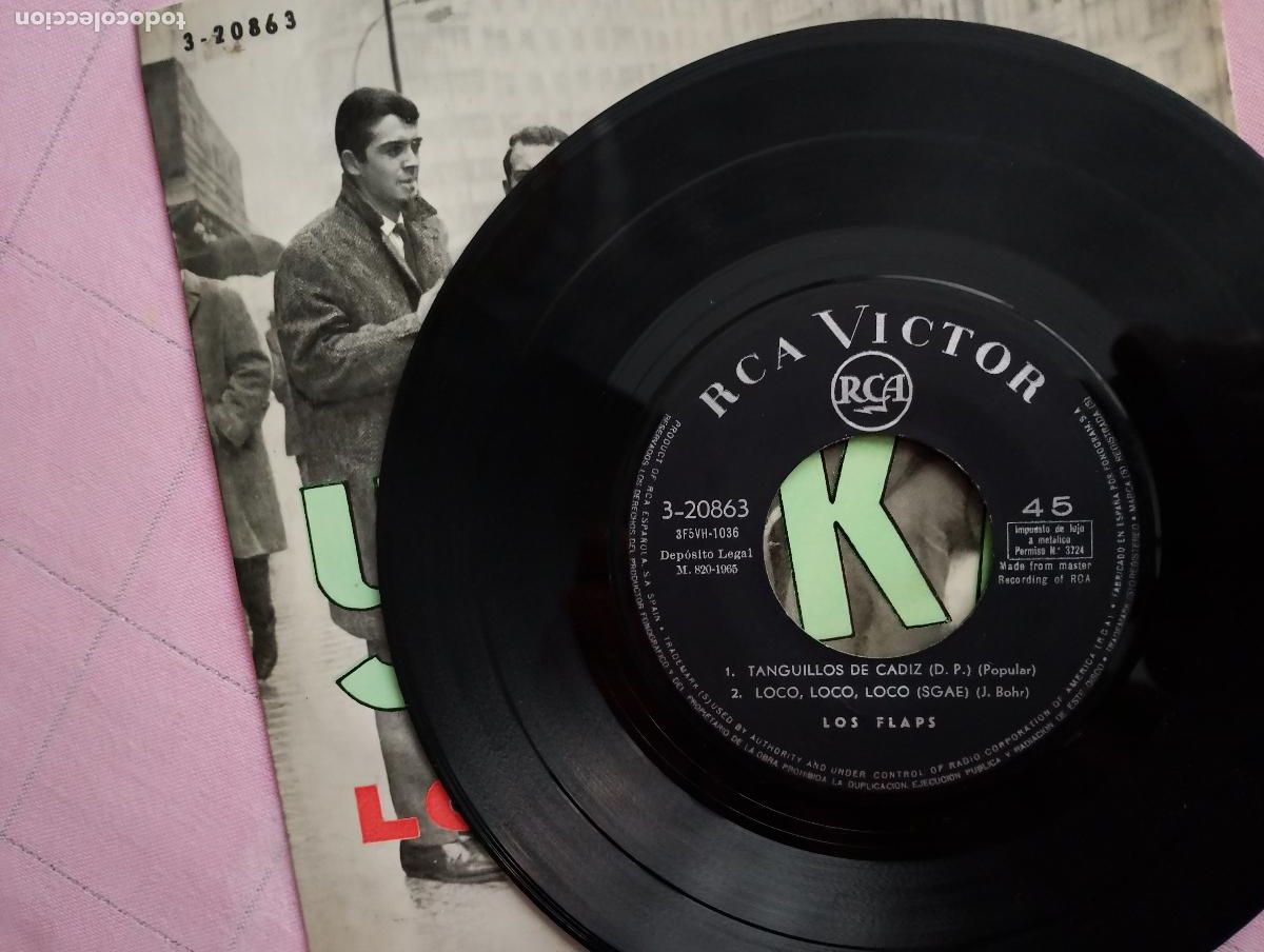 Discos de vinilo: Los Flaps &lrm;&ndash; Yenka 1965 beat ed espa&ntilde;ola - Foto 2