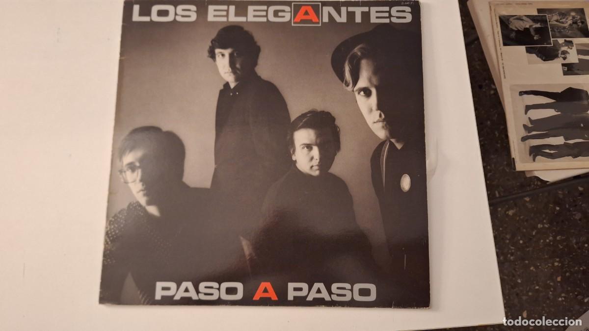 Discos de vinilo: Los Elegantes &lrm;&ndash; Paso A Paso vinilo 1985 - Foto 1