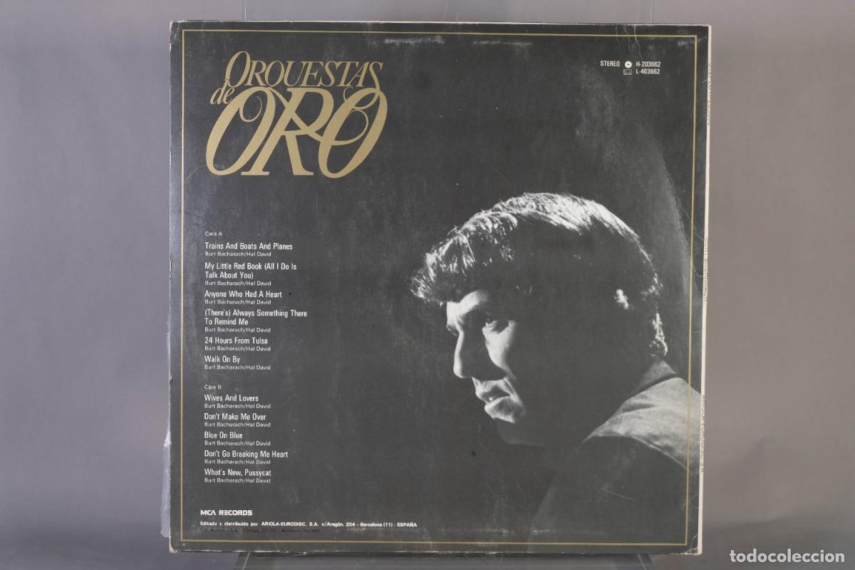 Discos de vinilo: DISCO DE VINILO LP- ORQUESTAS DE ORO, BURT BACHARACH - Foto 2