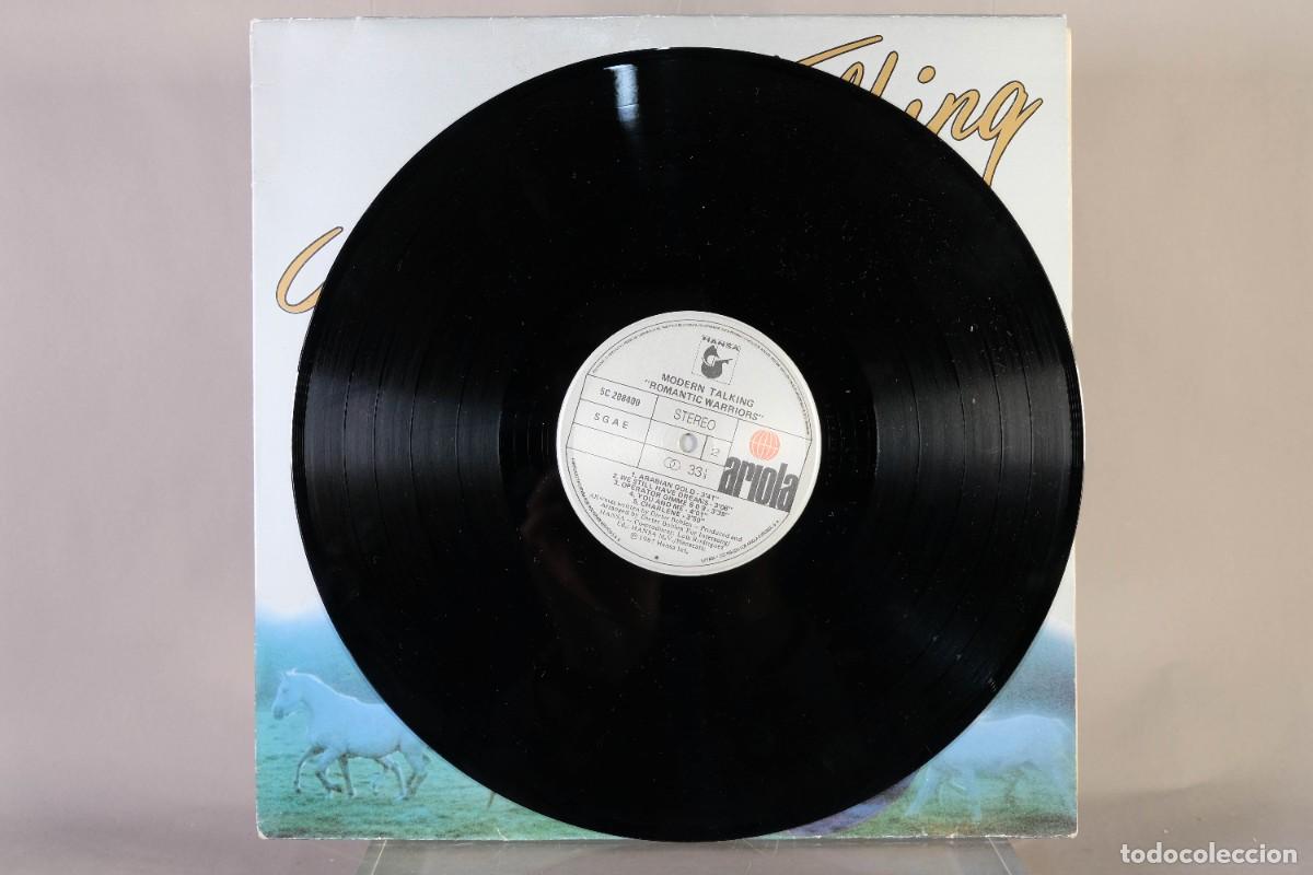Discos de vinilo: DISCO DE VINILO LP- MODERN TALKING, ROMANTIC WARRIORS - Foto 3
