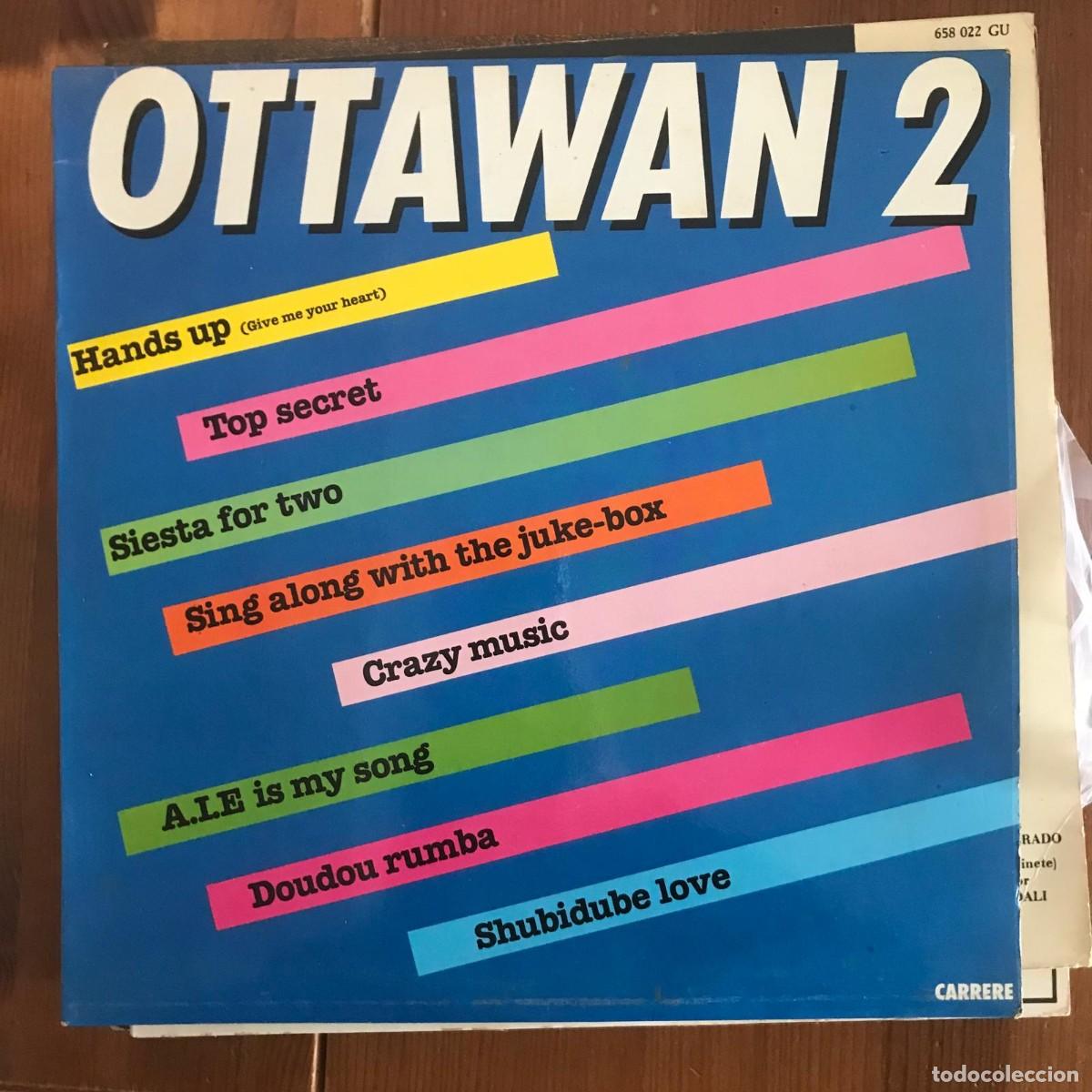 Discos de vinilo: OTTAWAN - OTTAWAN 2 - LP CARRERE 1981 - Foto 1