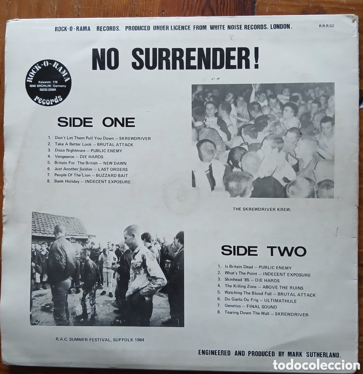 Discos de vinilo: No surrender rock-o-rama - Foto 2