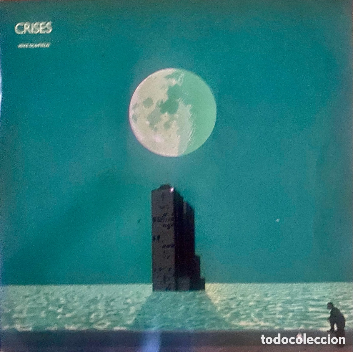 Discos de vinilo: Mike Olfield, 2 LP Crises, Herges Ridges (doble) - Foto 2