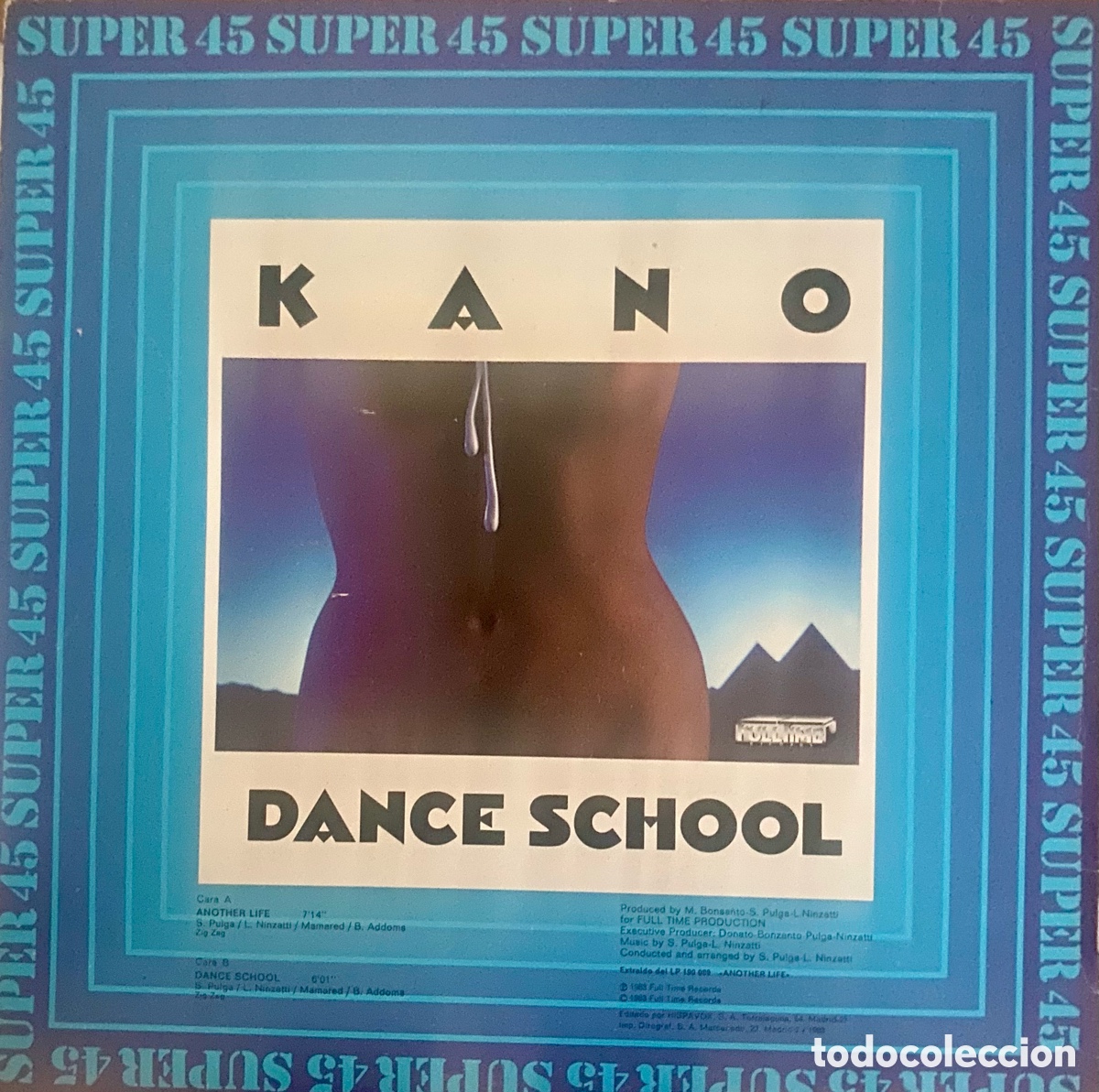 Discos de vinilo: Kano Another Life , Dance School s&uacute;per 45 - Foto 2