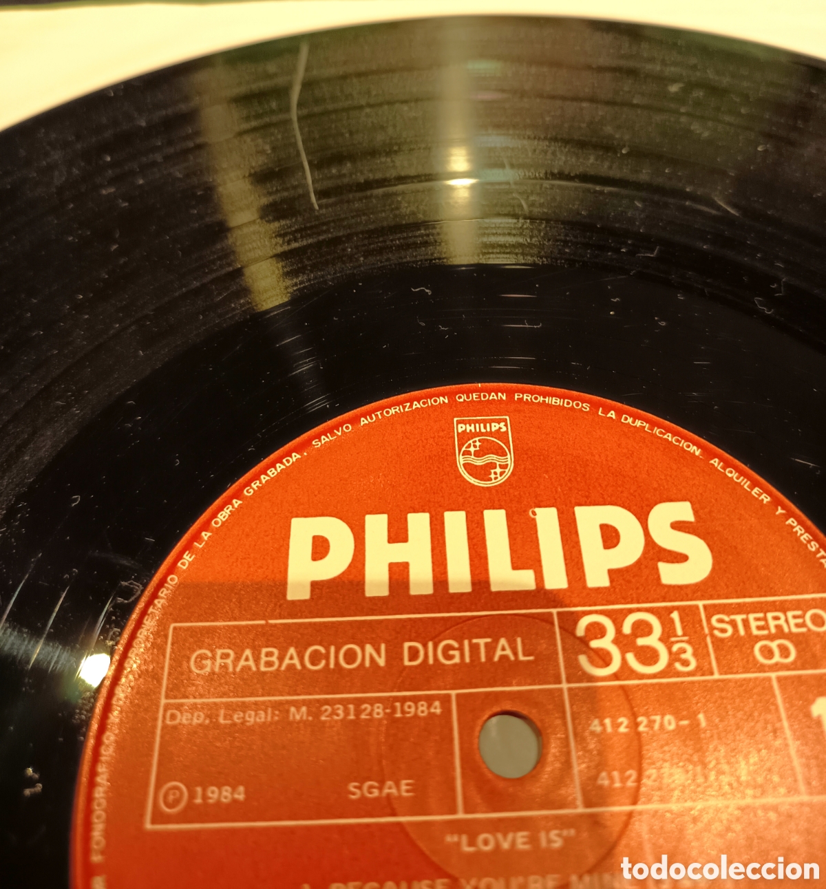 Discos de vinilo: Vinilo Jos&eacute; Carreras Love Is... - Foto 4