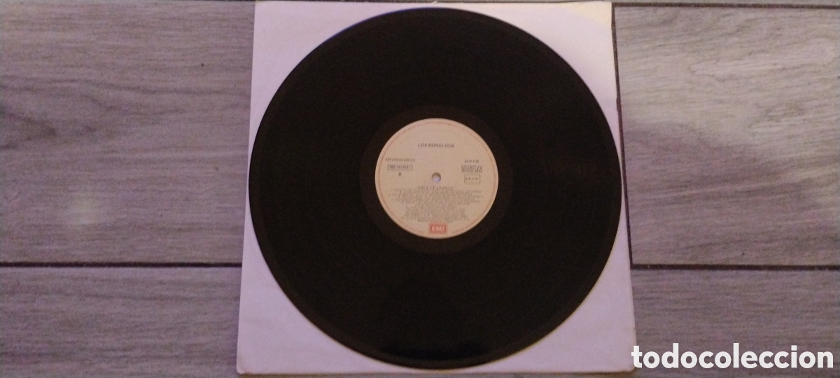 Discos de vinilo: LOS RONALDOS-SACA LA LENGUA-LP-EMI/SPAIN-IB - Foto 4