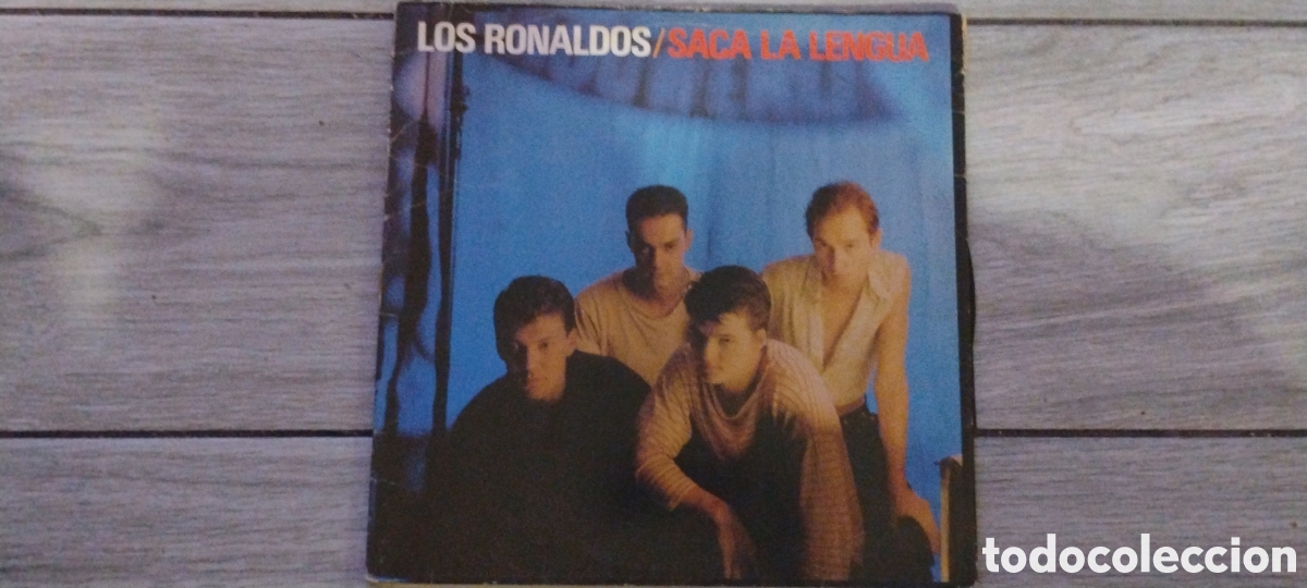 Discos de vinilo: LOS RONALDOS-SACA LA LENGUA-LP-EMI/SPAIN-IB - Foto 1