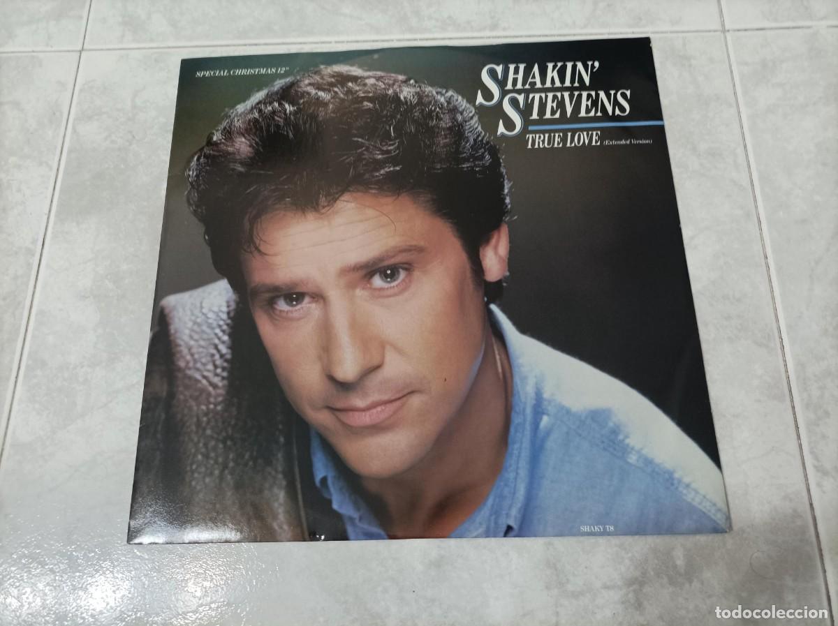 Discos de vinilo: Shakin Stevens maxi single true love - Foto 1