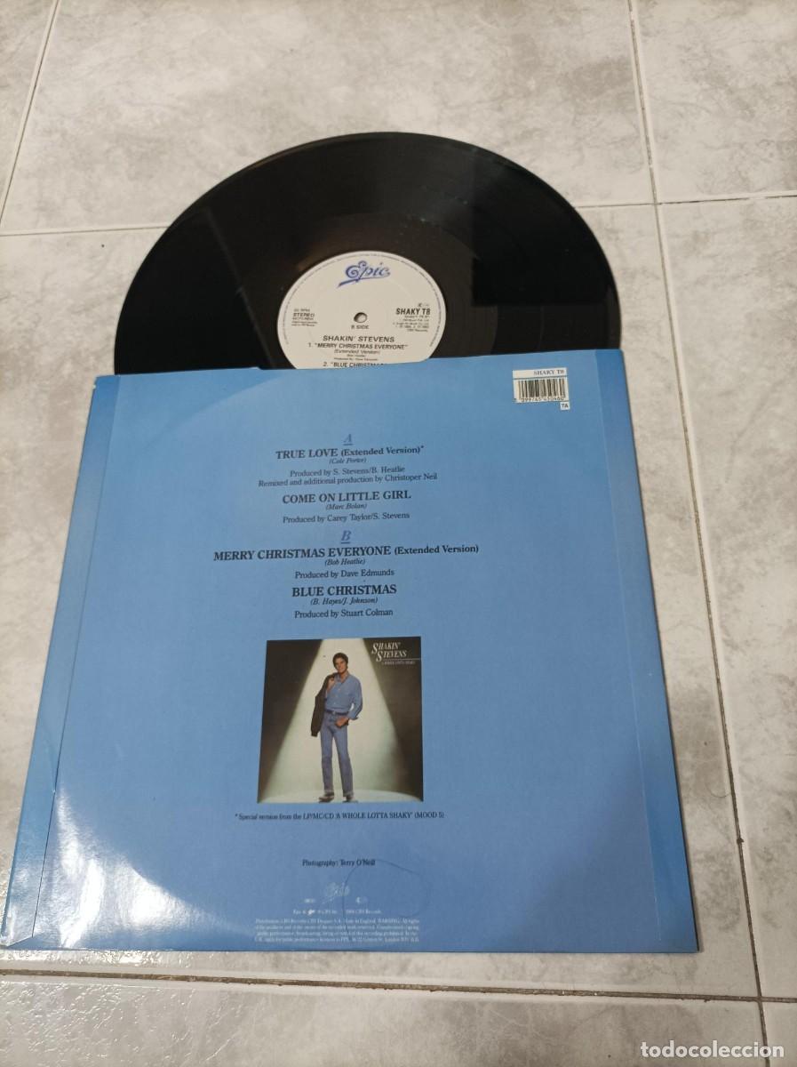 Discos de vinilo: Shakin Stevens maxi single true love - Foto 2