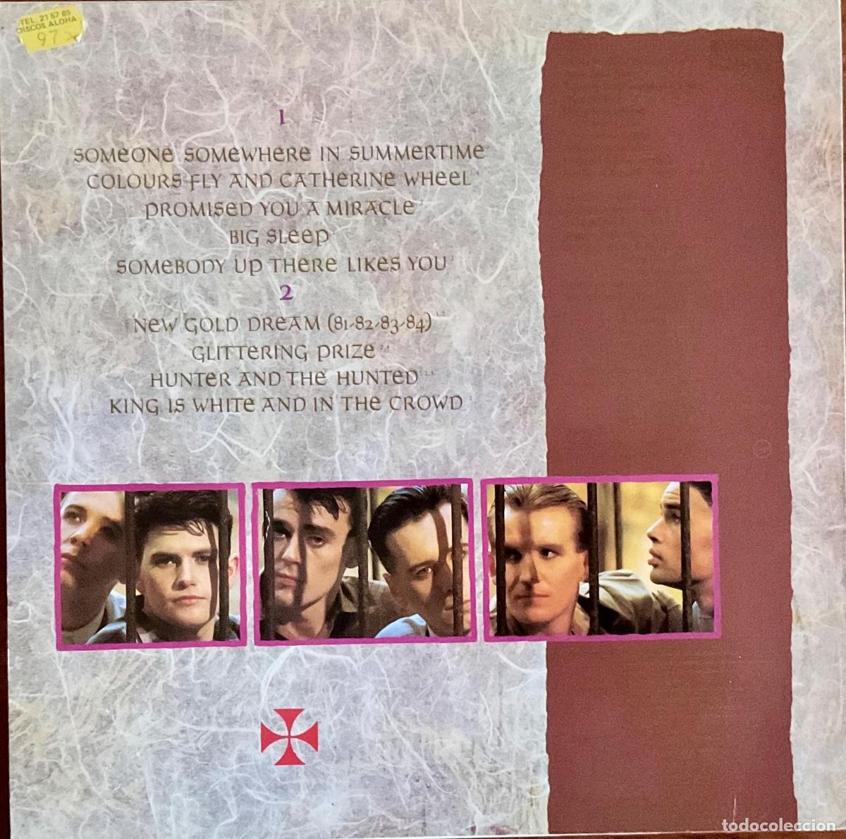 Discos de vinilo: SIMPLE MINDS - NEW GOLD DREAM - Foto 2