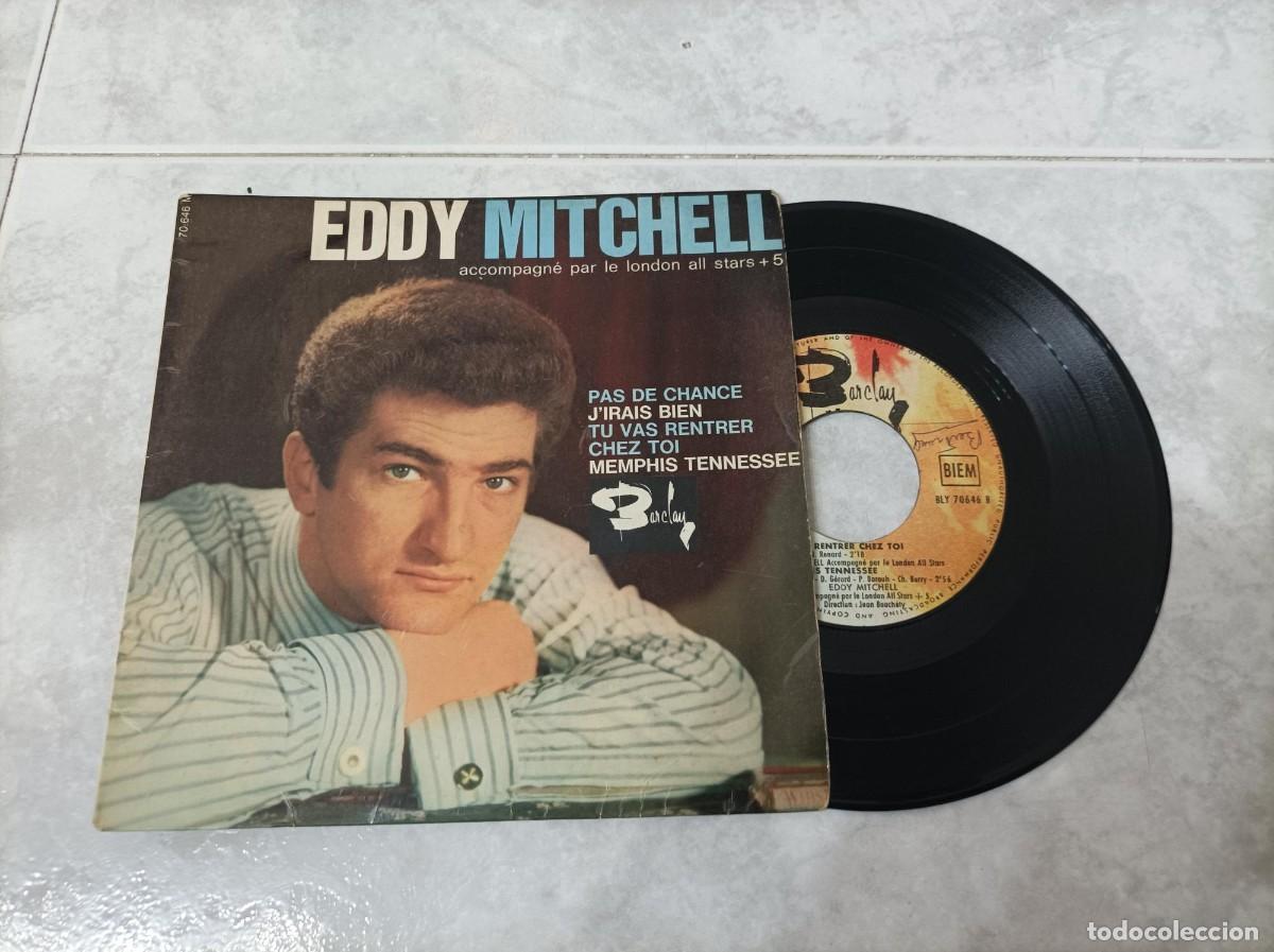 Discos de vinilo: Eddy Mitchel ep lote-6- - Foto 1