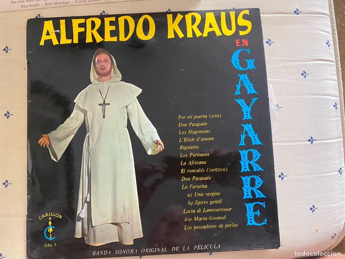 Discos de vinilo: LP ALFREDO KRAUS - GUAYARRE - Foto 1