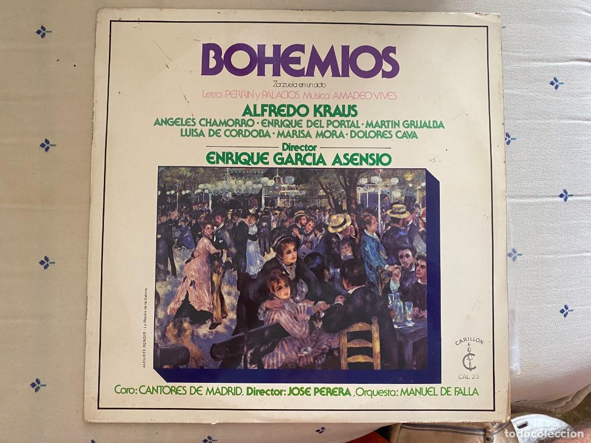 Discos de vinilo: LP ALFREDO KRAUS - BOHEMIOS - Foto 1