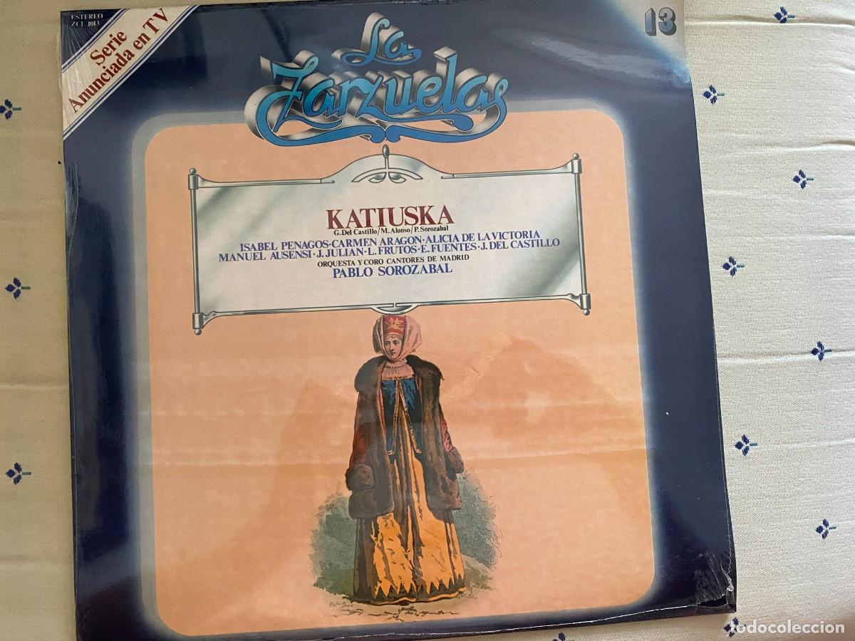 Discos de vinilo: LP LA ZARZUELA - KATIUSKA N&ordm;13 - Foto 1