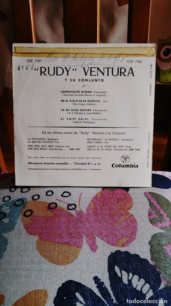 Discos de vinilo: RUDY VENTURA-EP CARNAVALITO GITANO +3 - Foto 2