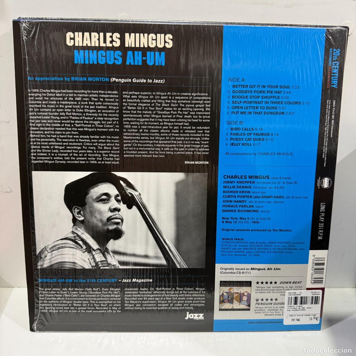 Discos de vinilo: Charles Mingus - Mingus Ah Um (LP) - Foto 2