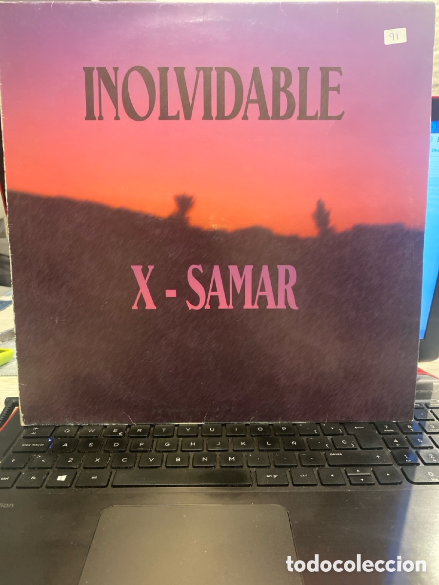 Discos de vinilo: X SAMAR - INOLVIDABLE MAXI SINGLE 12 PULGADAS - Foto 1