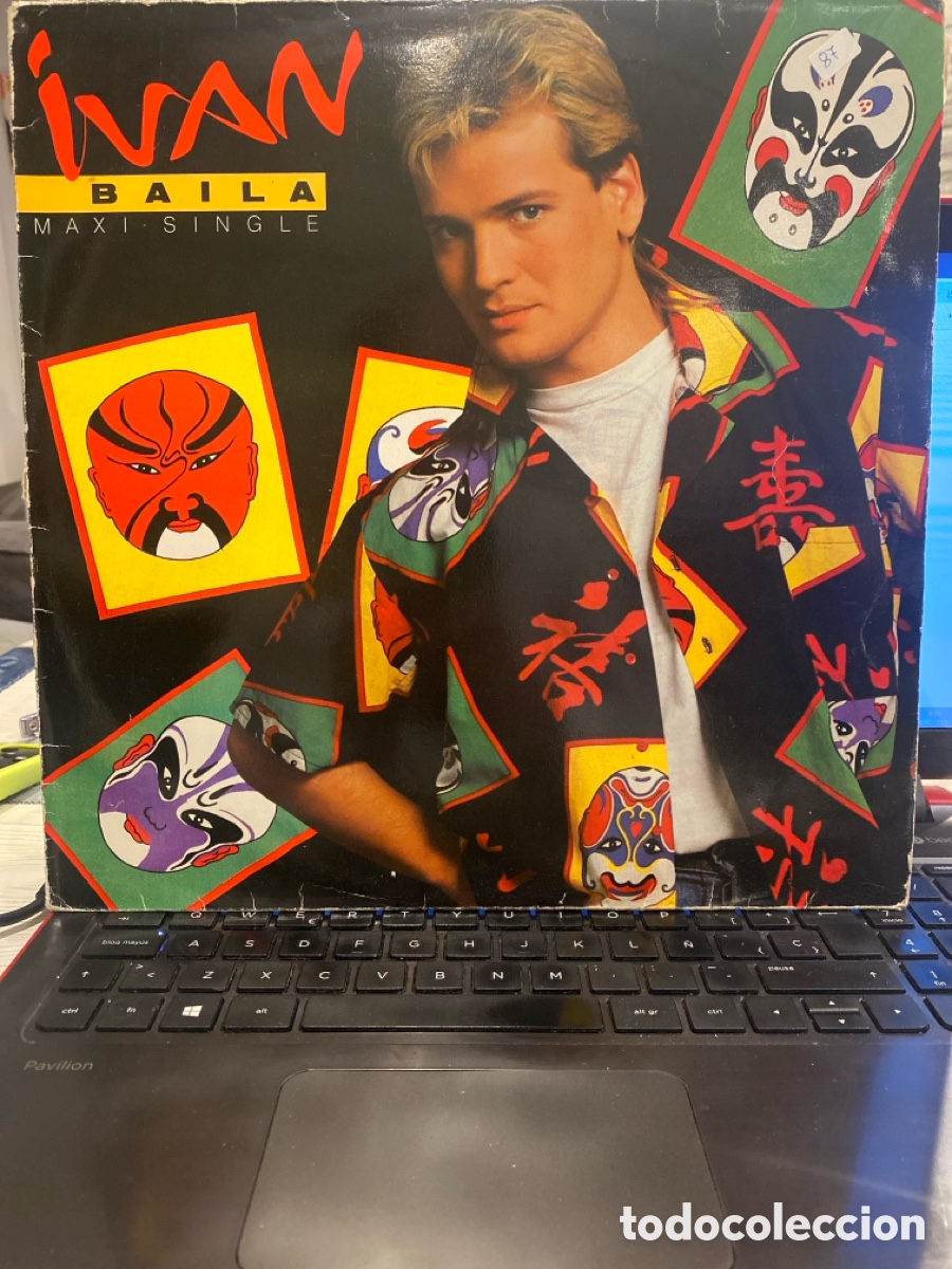 Discos de vinilo: IVAN - BAILA MAXI SINGLE 12 PULGADAS - Foto 1