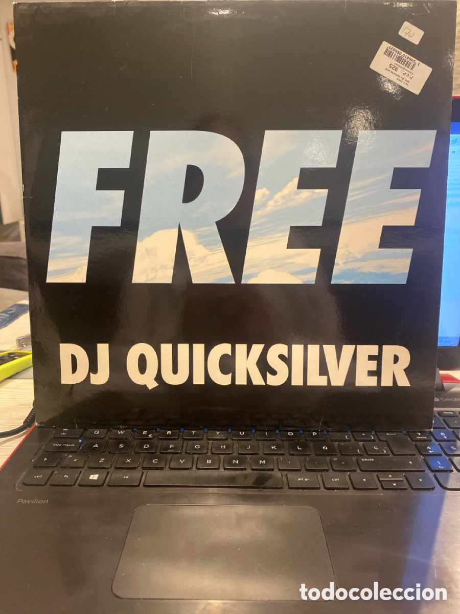 Discos de vinilo: DJ QUICKSILVER - FREE MAXI SINGLE 12 PULGADAS - Foto 1