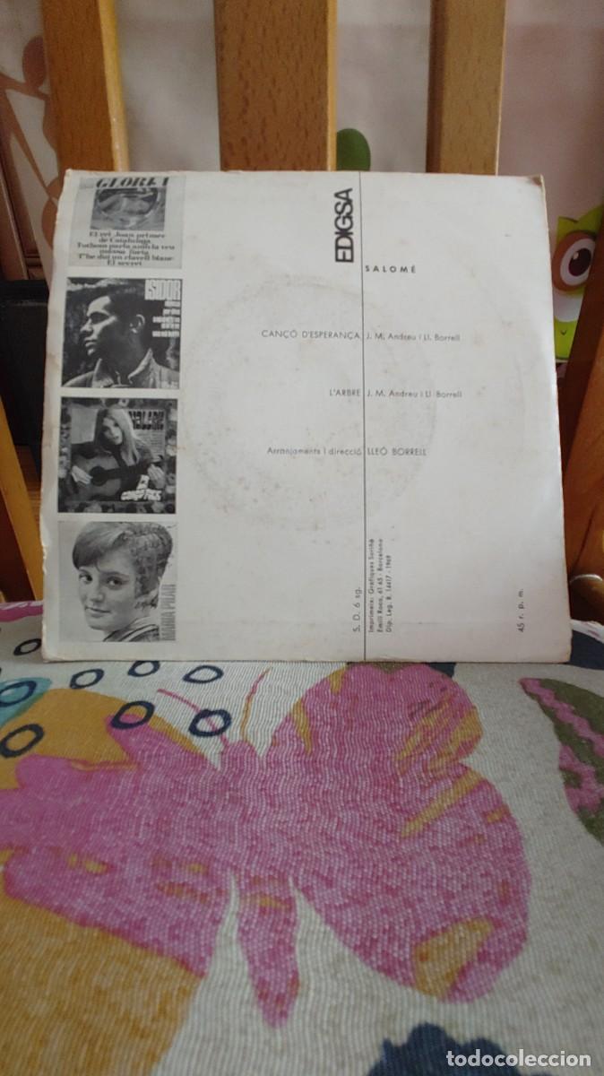 Discos de vinilo: SALOME-SINGLE CAN&Ccedil;O DESPERAN&Ccedil;A - Foto 2