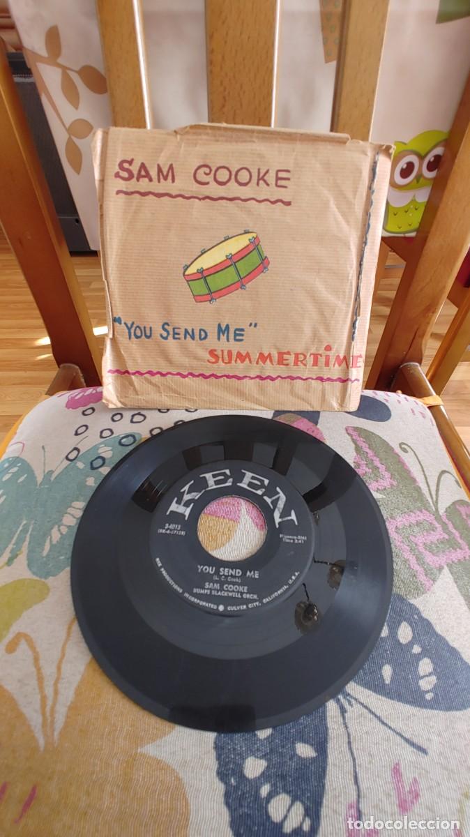Discos de vinilo: SAM COOKE-SINGLE YOU SEND ME - Foto 1