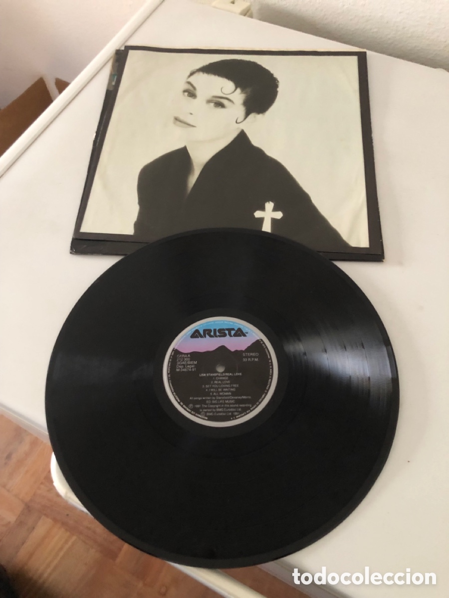 Discos de vinilo: Lisa Stanfield Affection 1989 Lp - Foto 2