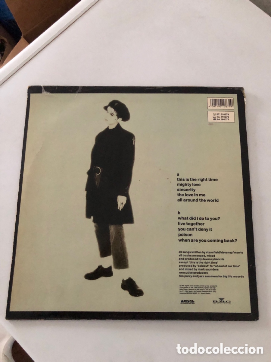Discos de vinilo: Lisa Stanfield Affection 1989 Lp - Foto 4