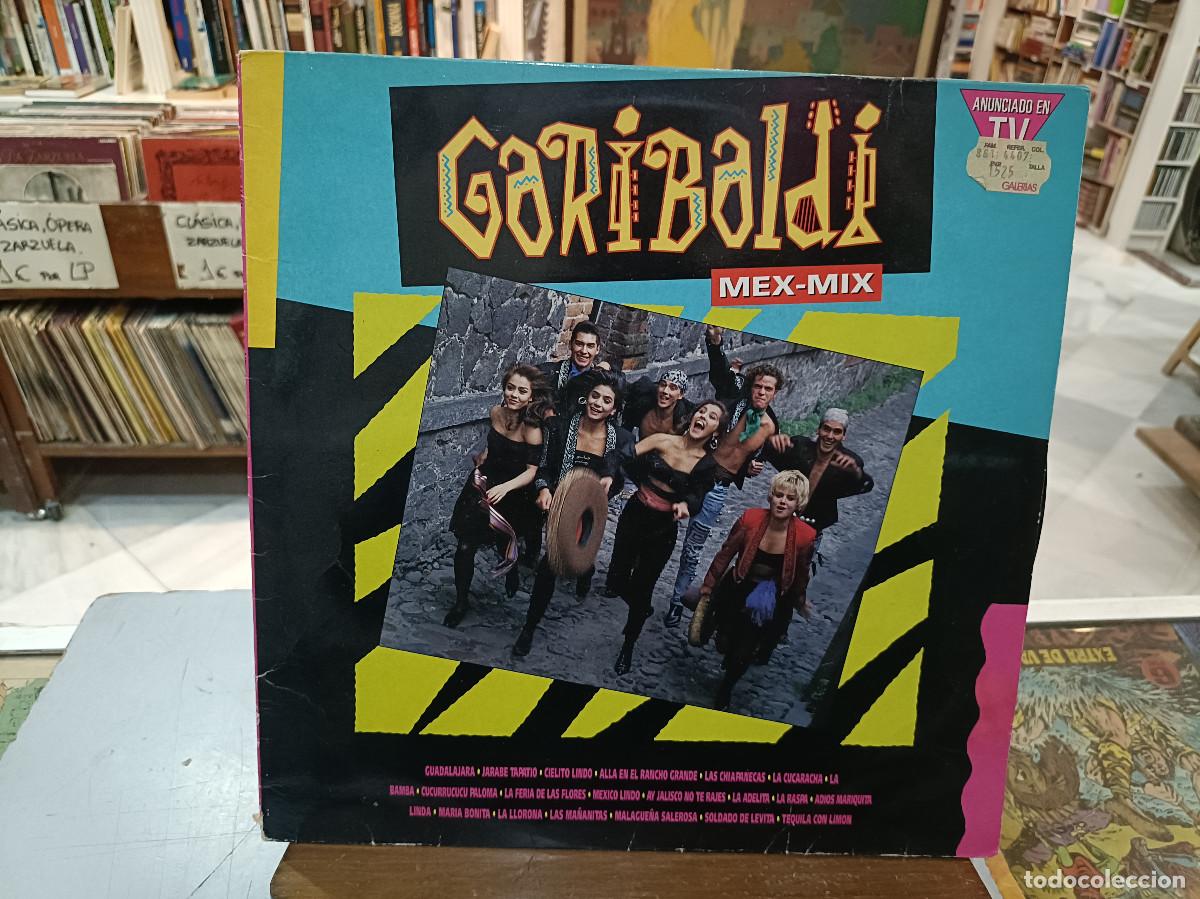 Discos de vinilo: Garibaldi - Mex-Mix - LP. sello EMI 1990 - Foto 1