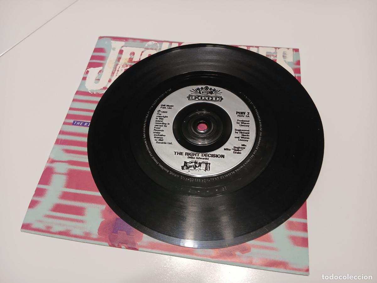Discos de vinilo: Single de Jesus Jones &ndash; The Right Decision- (1993) - Foto 4
