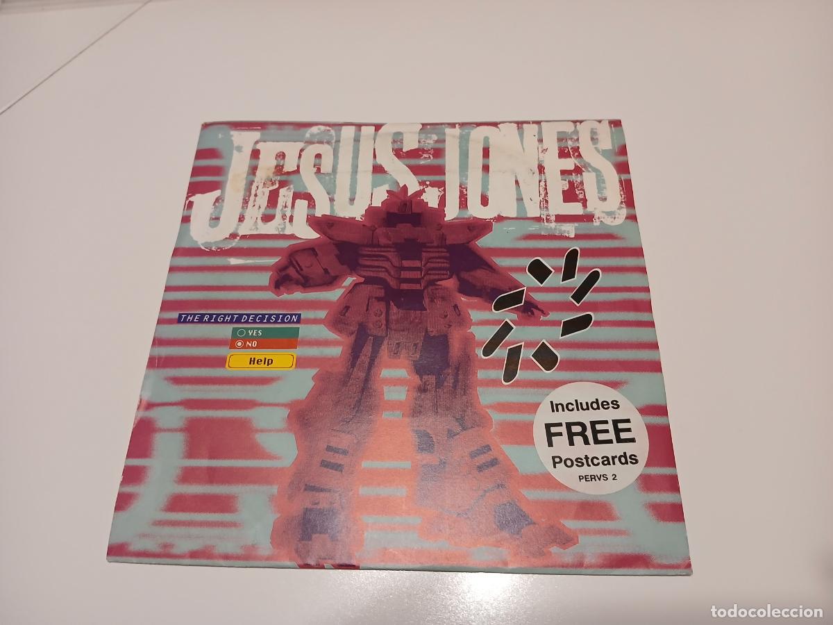 Discos de vinilo: Single de Jesus Jones &ndash; The Right Decision- (1993) - Foto 1