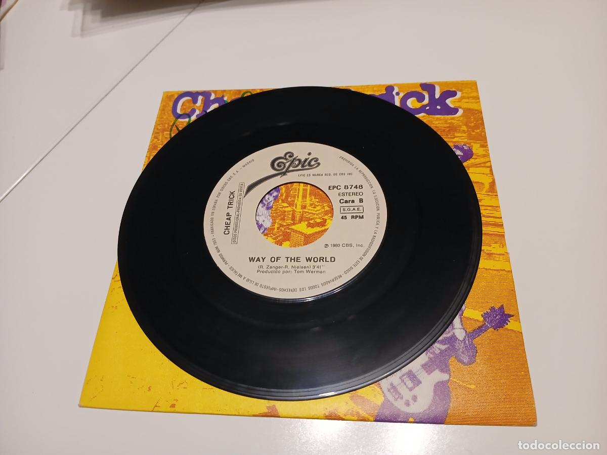 Discos de vinilo: Single Cheap Trick -Everything works if you let it- (1980) - Foto 4