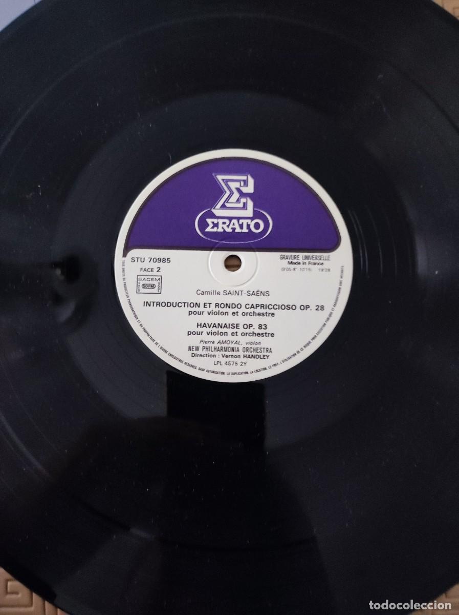 Discos de vinilo: Pierre Amoyal Interpr&egrave;te Saint Sa&euml;ns*, New Philharmonia Orch. - Foto 4