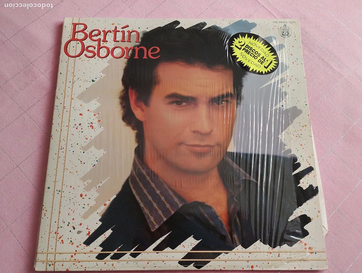Discos de vinilo: Bert&iacute;n Osborne &lrm;&ndash; Bert&iacute;n Osborne 1984 2 LPS - Foto 3