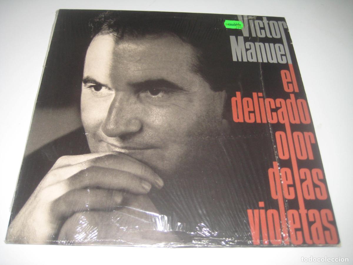 Discos de vinilo: Victor Manuel - El delicado olor de las violetas LP - Foto 1