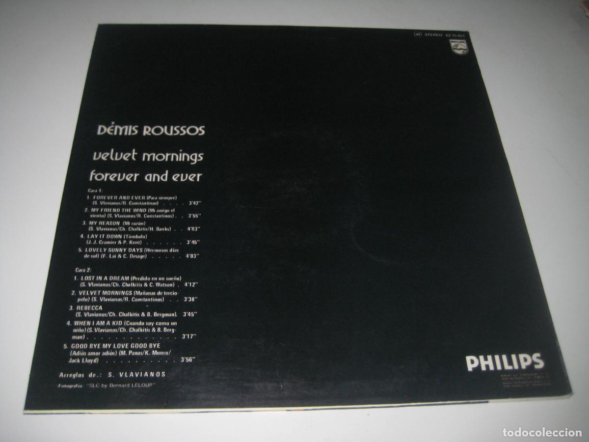 Discos de vinilo: Demis Roussos - Forever and ever LP - Foto 2