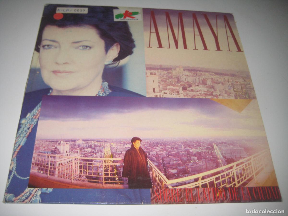 Discos de vinilo: Amaya - Sobre el latido de la ciudad LP - Foto 1