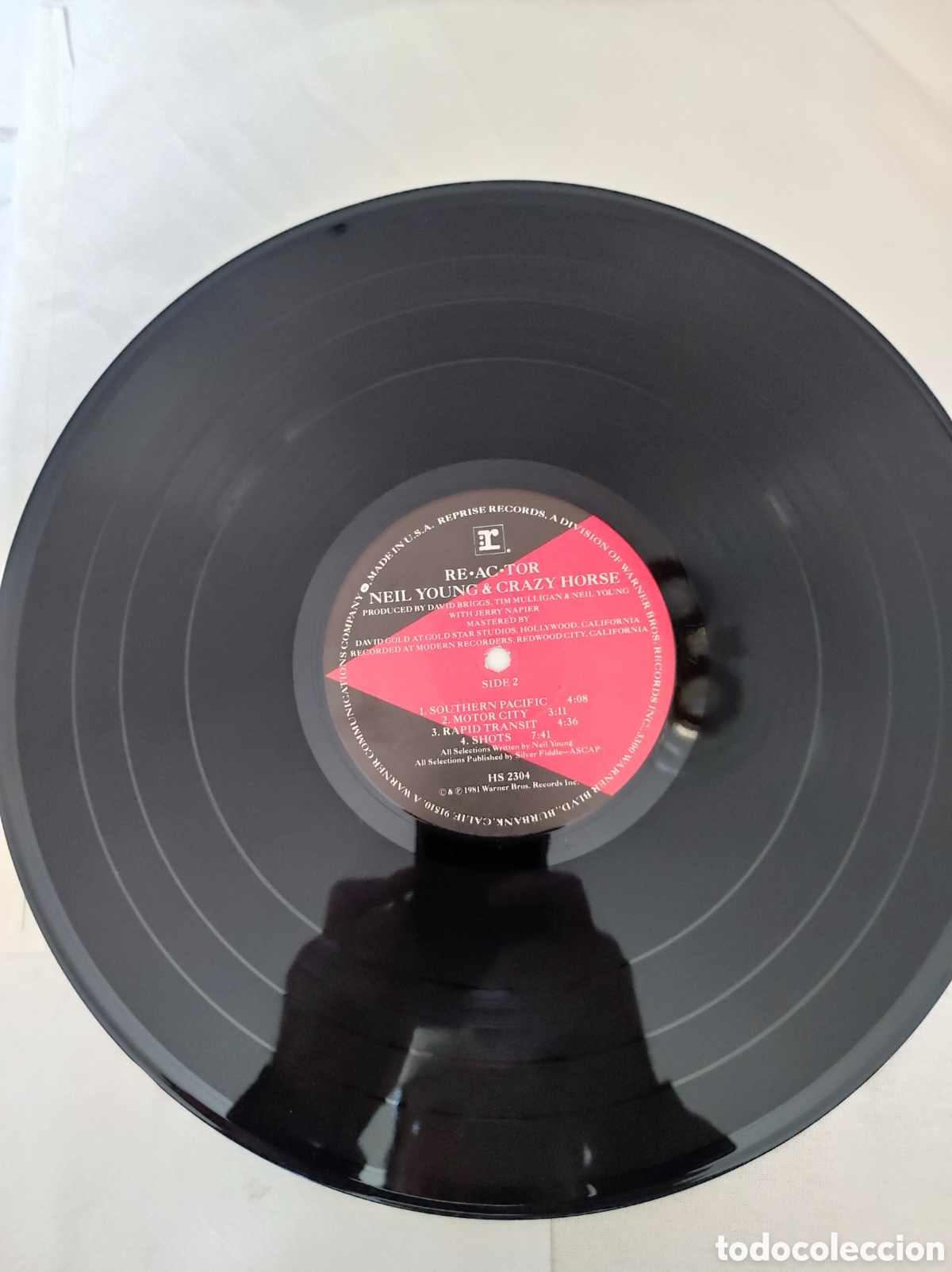 Discos de vinilo: NEIL YOUNG & CRAZY HORSE - REACTOR - Foto 4