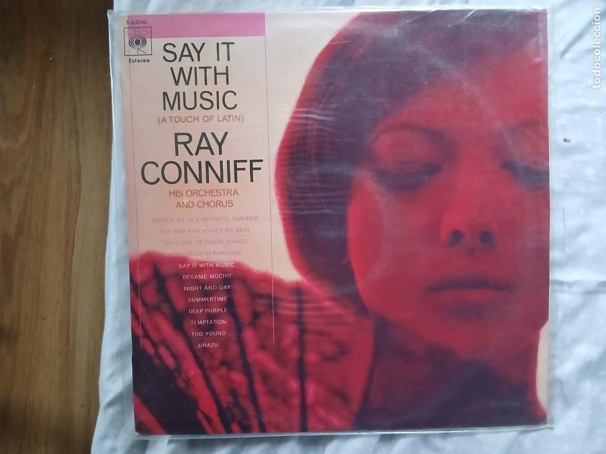 Discos de vinilo: Ray Conniff - Say It With Music - Foto 1