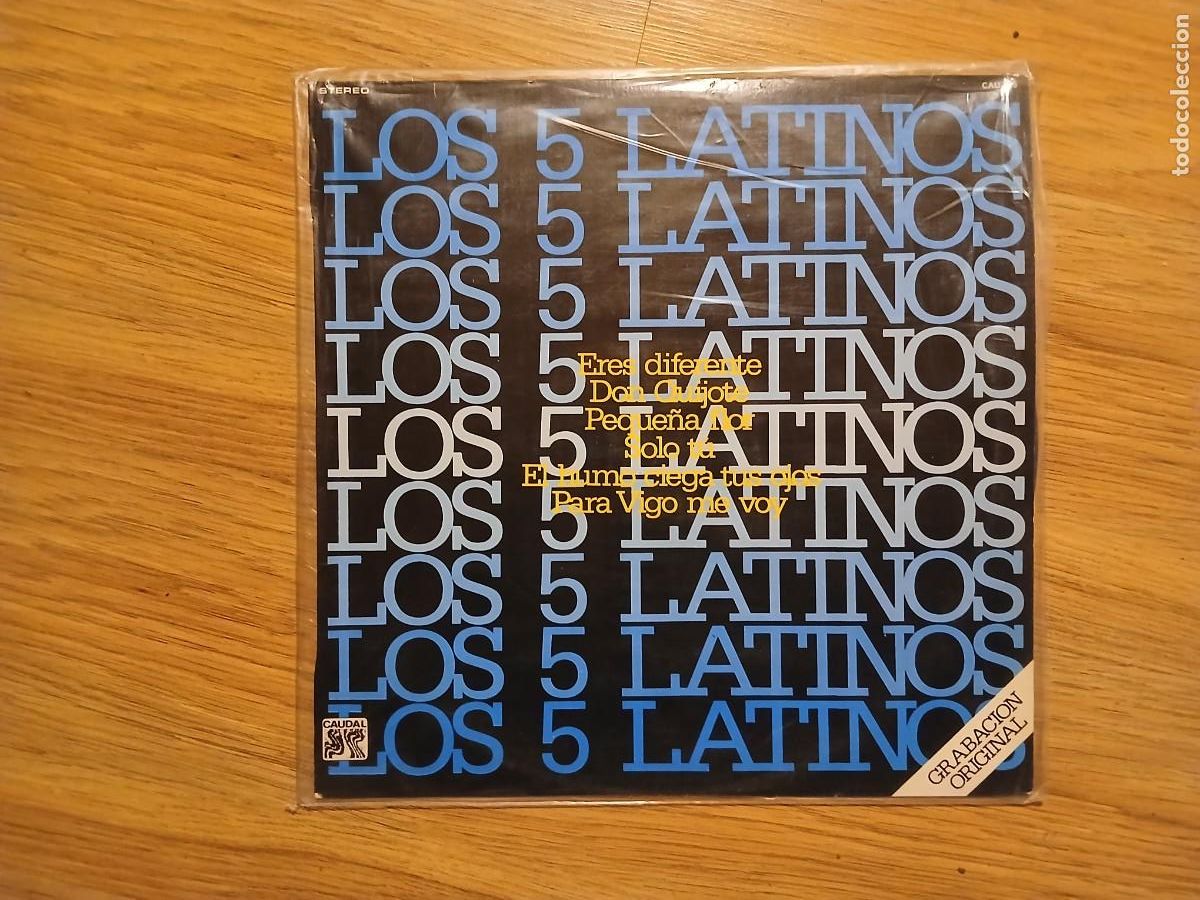 Discos de vinilo: Los 5 latinos - Eres diferente... - Foto 1