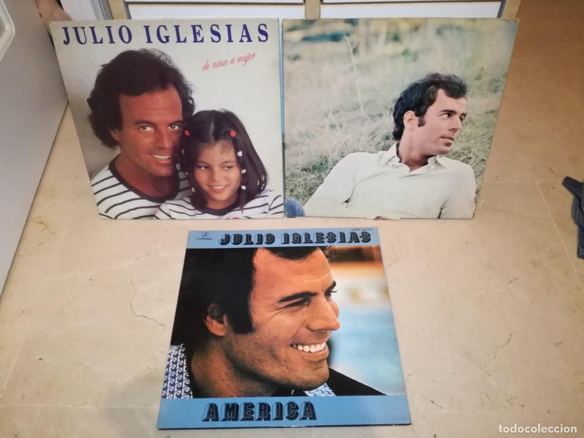 Discos de vinilo: LOTE DE 3 LPs DE JULIO IGLESIAS - Foto 1