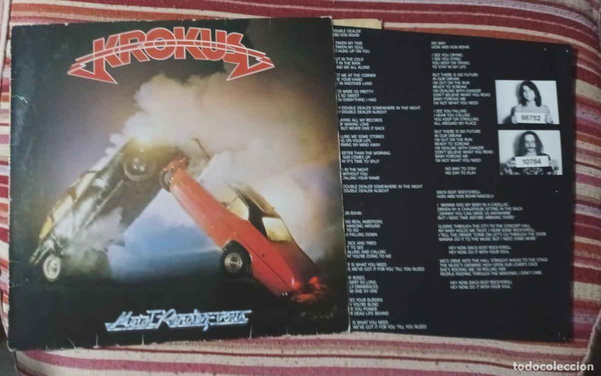 Discos de vinilo: KROKUS - METAL RENDEZ-VOUS - LP - Foto 3