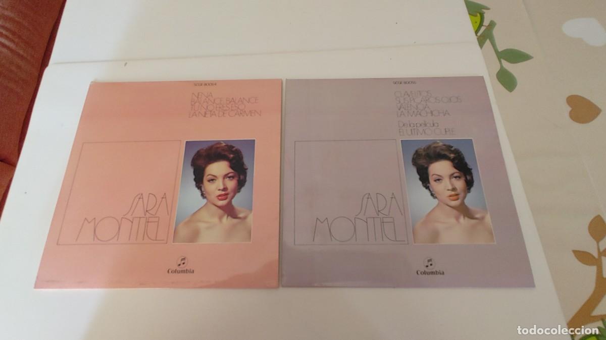 Discos de vinilo: SARA MONTIEL-LOTE DE 2 EPS - Foto 1