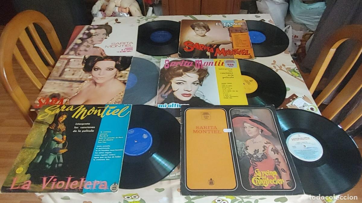 Discos de vinilo: SARA MONTIEL-LOTE DE 6 LPS - Foto 1
