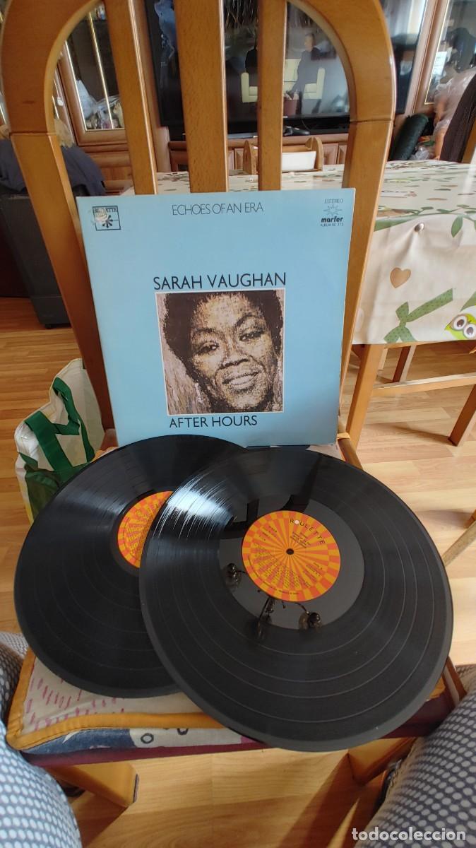Discos de vinilo: SARAH VAUGHAN-LP DOBLE AFTER HOURS-GATEFOLD - Foto 1